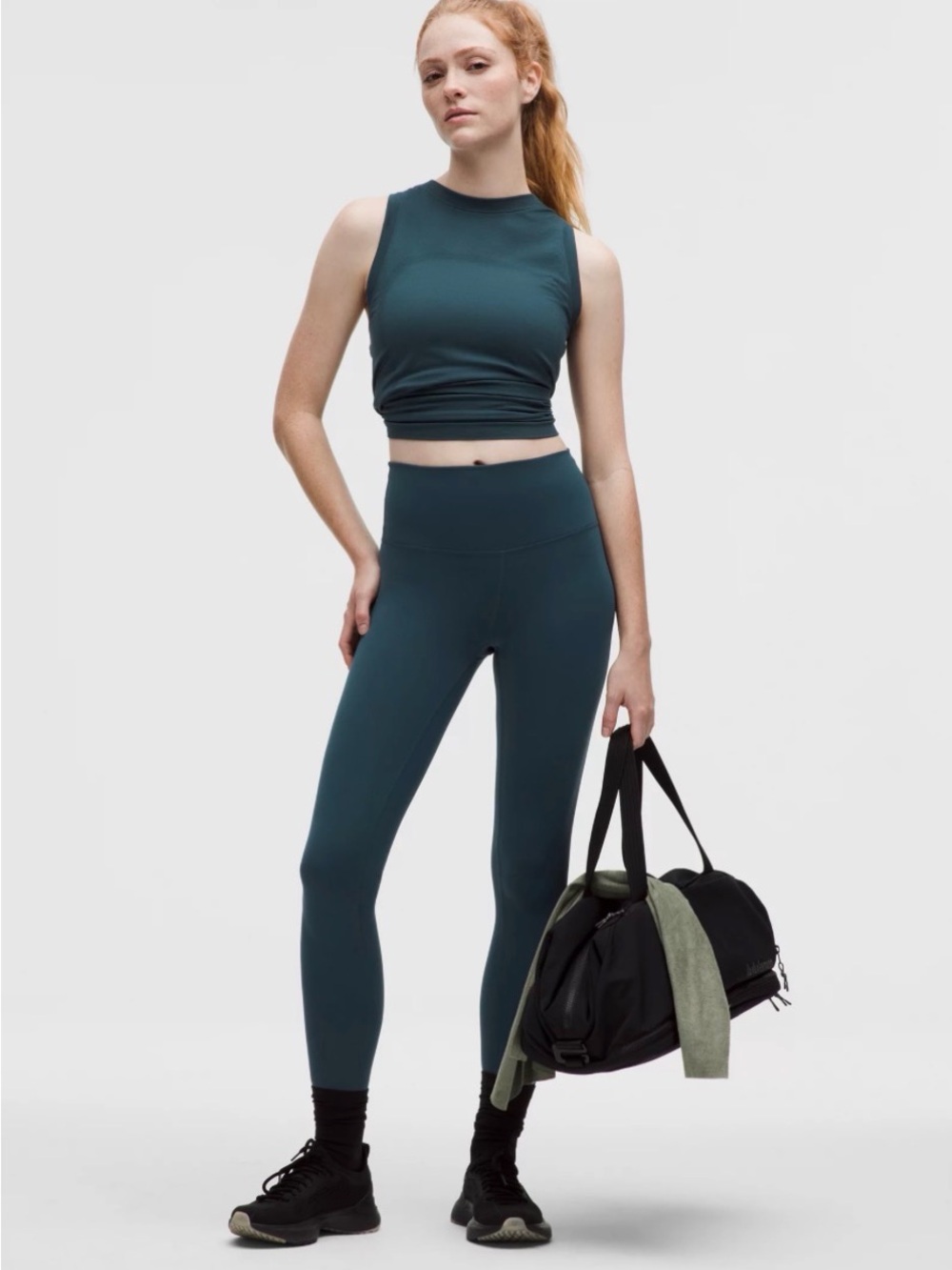 Lululemon Wunder Train High-Rise Tight 28" Indochine Blue